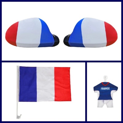 SPORTTEAM Francúzsko 001 Car Pack fanúšikovská sada pre auto