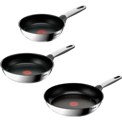 Tefal Sada pánví EMOTION+ 20 + 24 + 28 cm, sada 3 ks, titan
