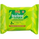 Beauty Formulas Tea tree čistiace obrúsky na tvár 30 ks