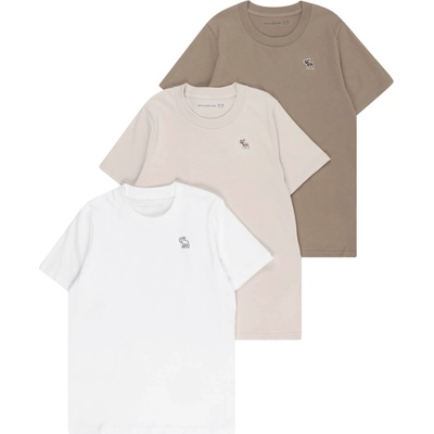 Abercrombie & Fitch Тениска бежово, бяло, размер 134-140