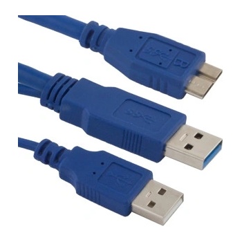 Esperanza EB164 Kábel Micro USB 3.0 Y 2A-B M/M 1m