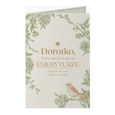 Fotopřání Důchod, 20x30 cm - 291348