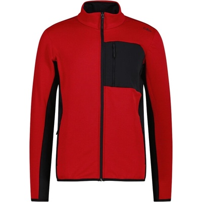 CMP Man Jacket červená čierna