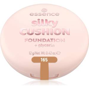 essence silky CUSHION FOUNDATION фон дьо тен в гъба със средно покритие цвят 165 12 гр
