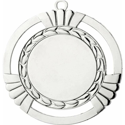 D62 Medaila kovová strieborná ø 90mm / emblém 50mm