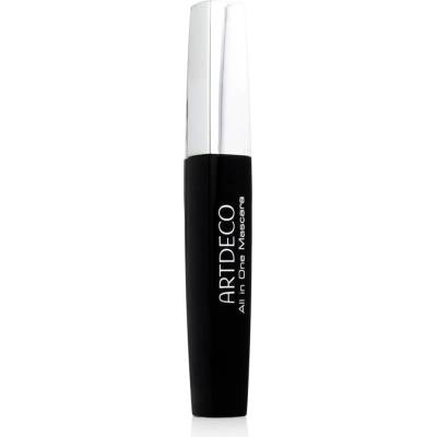 Artdeco All in One Mascara 03 brown vodeodolná riasenka pre predĺženie rias a objem 10 ml