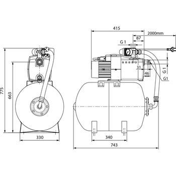 Wilo HiMulti 3H 100 / 2-45P 2549346