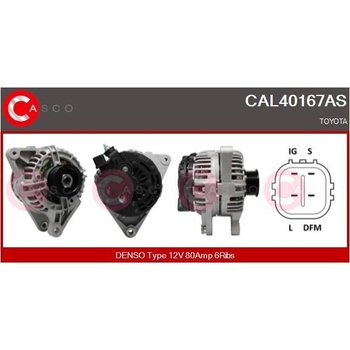 Generátor CASCO CAL40167AS
