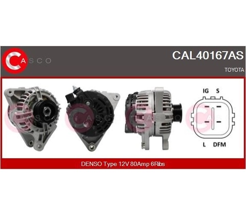 Generátor CASCO CAL40167AS