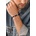 Fossil Кожена гривна Fossil (JF04202040)