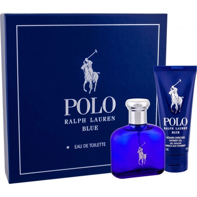 Ralph Lauren Polo Blue EDT 75 ml + sprchový gél 100 ml darčeková sada