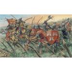 Italeri Комплект модел фигури 6027 - english knights and archers (100 years war) (1: 72)
