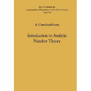 Introduction to Analytic Number Theory | Komaravolu Chandrasekharan (ISBN: 9783642461262)