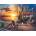 Norimpex - Puzzle Diamant painting: House by the lake 30x40 cm - 1 - 39 piese