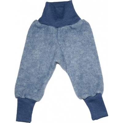 Cosilana Rostoucí dětské kalhoty merino fleece modré