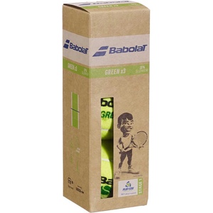 Babolat Green x3 жълто, зелено (501106)