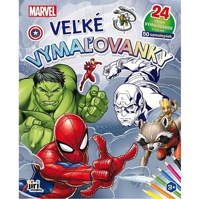 Velké omalovánky Marvel Jiří Models