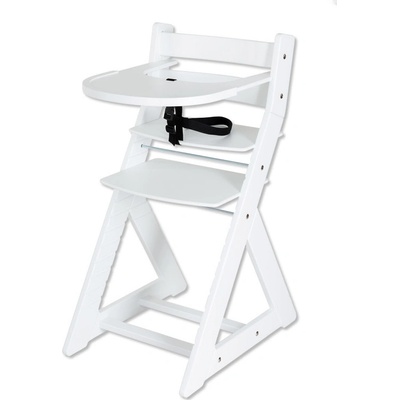 Hajdalánek Rostoucí židle Ela velký pultík bílá / bílá