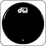 DW DRUMS Кожа за барабан DW DRUMS - Модел DRDHGB20K 20" Gloss Black Bass