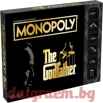 Winning Moves Настолна игра Монополи Кръстникът, Monopoly The Godfather (WM00575)