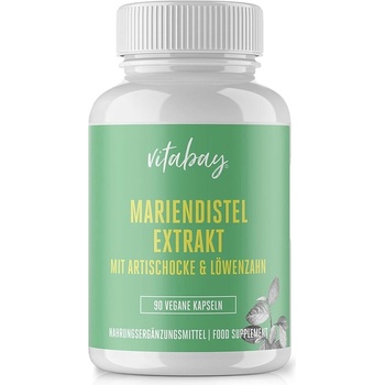 Vitabay Комплекс от бял трън, артишок и глухарче 90 капсули | Vitabay (VB2283)