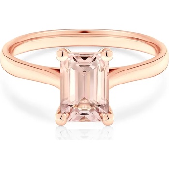 Image 1 of SAVICKI Годежен пръстен Savicki: розово злато, морганит