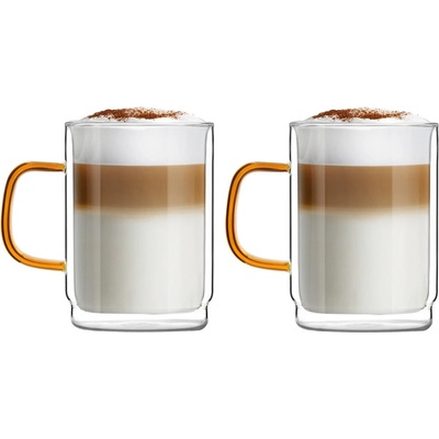 Vialli Design Sklenice na kávu a čaj 2 x 350 ml