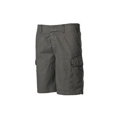 Šortky BW moleskin seprané zelené