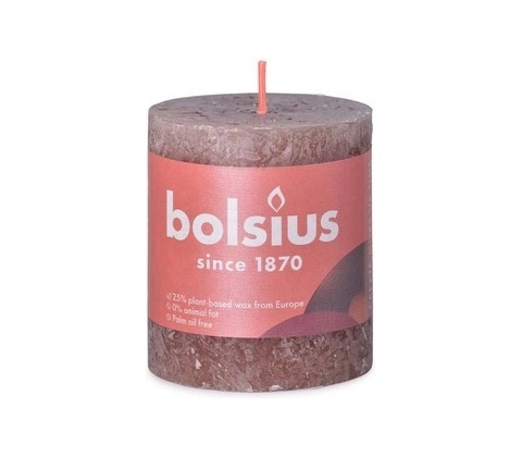 Bolsius Rustic válec 68x80 mm