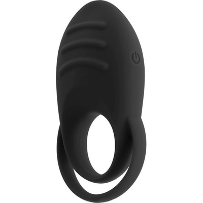 S Pleasures Dual cock ring - black