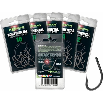 Korda Kontinental veľ.8 10 ks