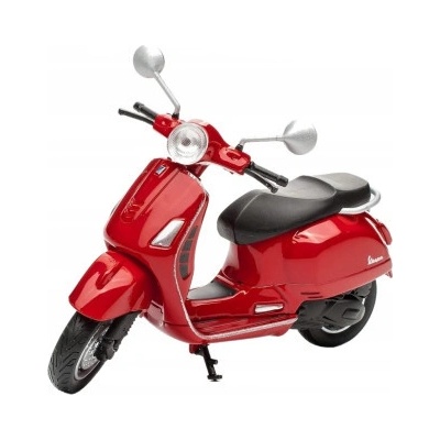 Welly Vespa 2017 GTS 125 cc red 1:18