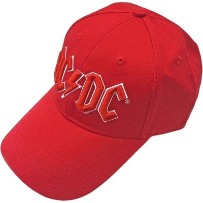 AC/DC Red Logo Шапка с козирка Red UNI (ACDCCAP02R)