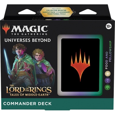 Wizards of the Coast Magic The Gathering The Lord of the Rings Tales of Middle-Earth Commander Deck Food and Fellowship