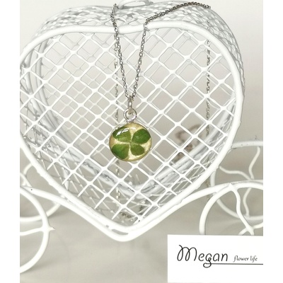 Meganflo Детелинка - сребърен медальон