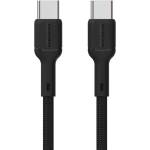 Dudao L9C 65W USB-C - USB-C 2m кабел - черен (L9C_Black 2M)