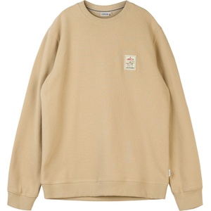 LAKOR Мъжки пуловер LAKOR Mushroom Trio Crewneck Jumper - White Pepper (017-4583-0213)