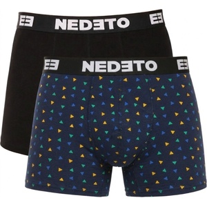Nedeto Комплект от две - мъжки боксерки Nedeto многоцветни Nedeto | Cheren Mnogotsveten | МЪЖЕ | XL - zoot - 60,61 лв