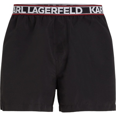 Karl Lagerfeld Шорти за плуване черно, размер S