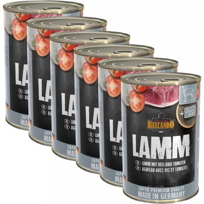 Belcando Jahňacie s ryžou a paradajkami 6 x 400 g