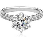 Silenti Jewelry Сребърен пръстен "Вълшебност" - 8 - 57мм (18.1мм диам. )