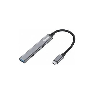 Htc equipement Equip 4-Port Usb 3.0/2.0 Hub, Usb-C