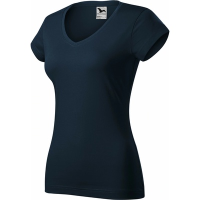 Malfini 162 Fit V-Neck tmavomodrá