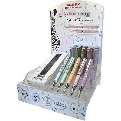ZEBRA SL-F1 B modré pastelové barvy 20 ks
