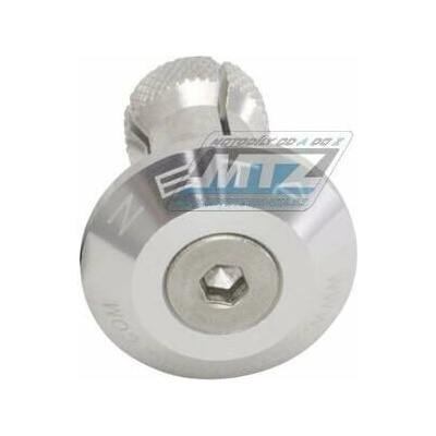 Koncovky/závaží řídítek Zeta Classic (pro vnitřní průměr řídítek ¤13/¤17mm) - ZETA ZE48-7101 - stříbrné ZE487101