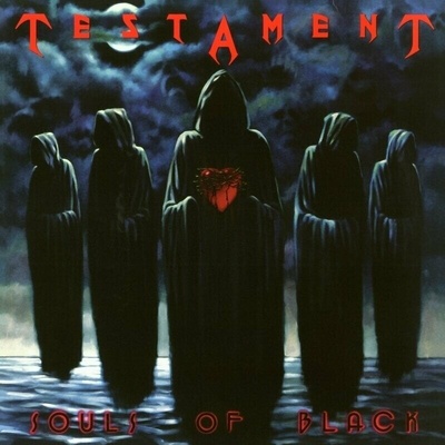 Testament - Souls Of Black (Reissue) (Red Black Splatter Coloured) LP