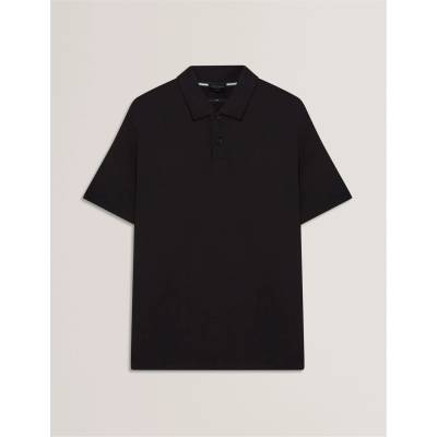 Ted Baker Блуза с яка Ted Baker Men's Mercerised Short Sleeve Polo Shirt - Black