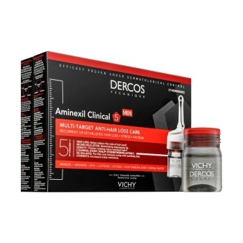 Vichy Dercos Men Aminexil Clinical 5 Грижа за косата Против косопад 21x6 ml