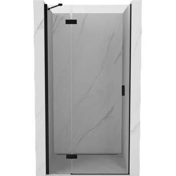 Mexen Mist-H лява душ кабина с врата, 75 см, прозрачна, черна - 8A5-075-000-70-00-L (8A5-075-000-70-00-L)