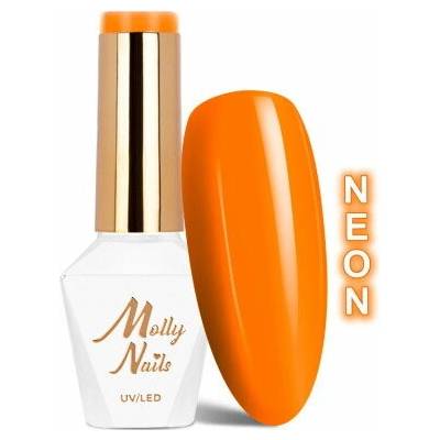 Molly Nails Neons Juicy Orange Gel Polish No 72 8 g